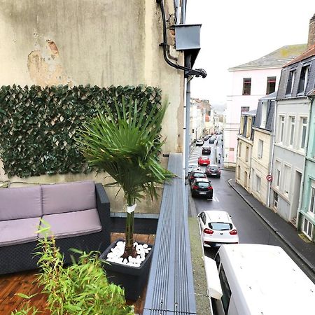 Grand Studio Terrasse Centre Historique Restaurant Nausicaa Boulogne-sur-Mer Luaran gambar
